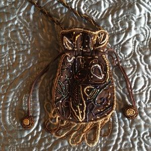 Beaded purse